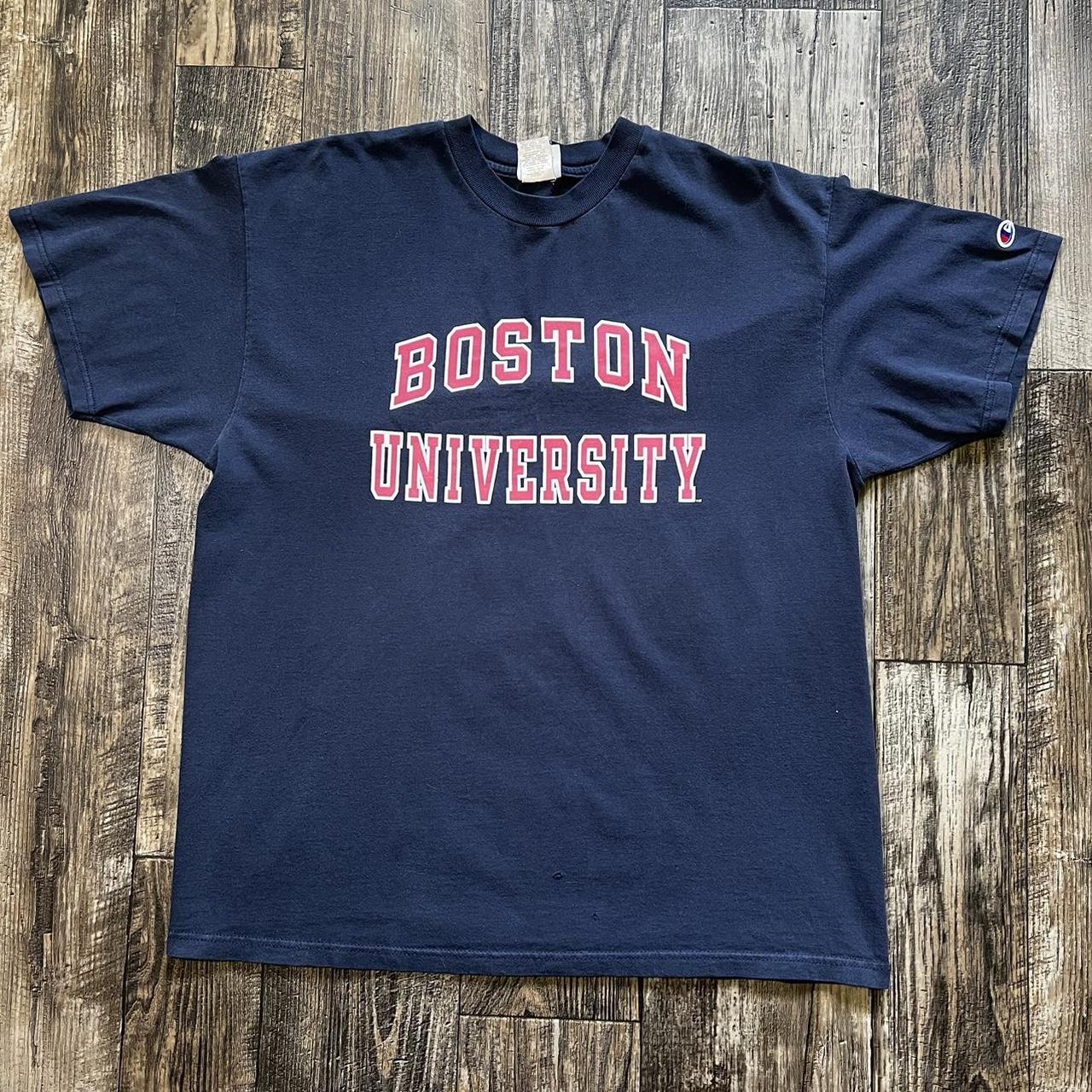 Men's Red Boston University T-Shirt