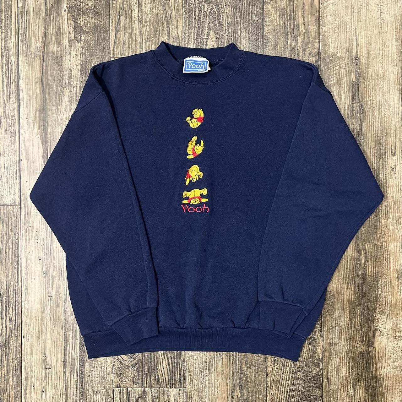 Vintage 90s Disney Winnie the Pooh embroidered... - Depop