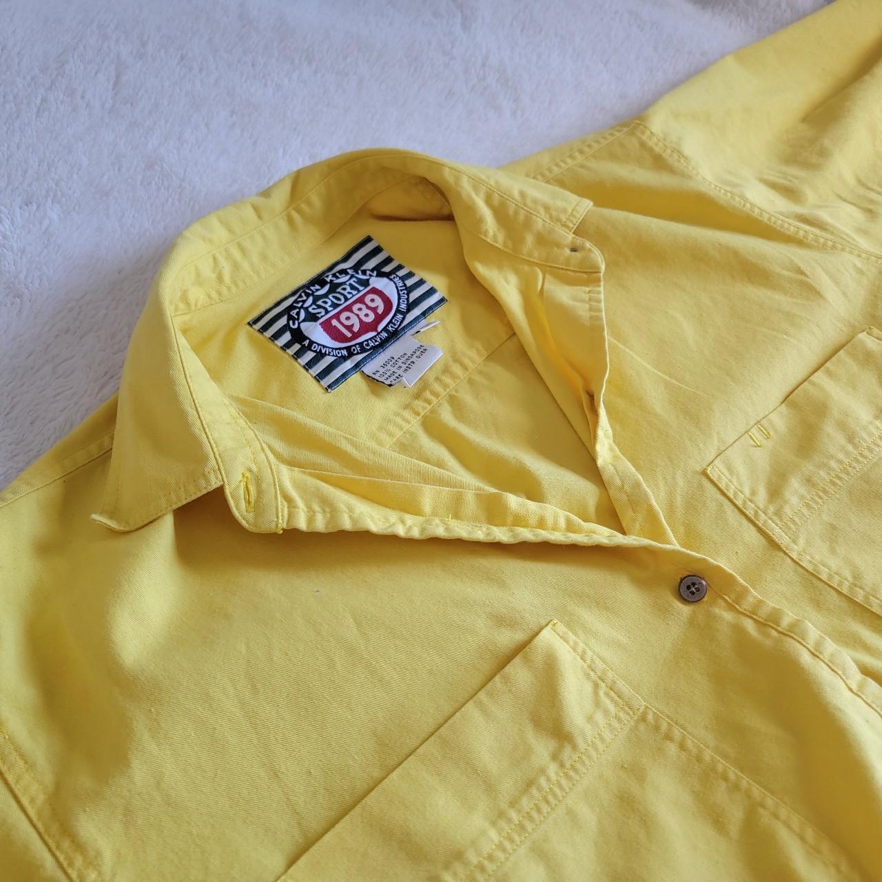 Vintage Calvin Klein sport 1989 button up womens - Depop