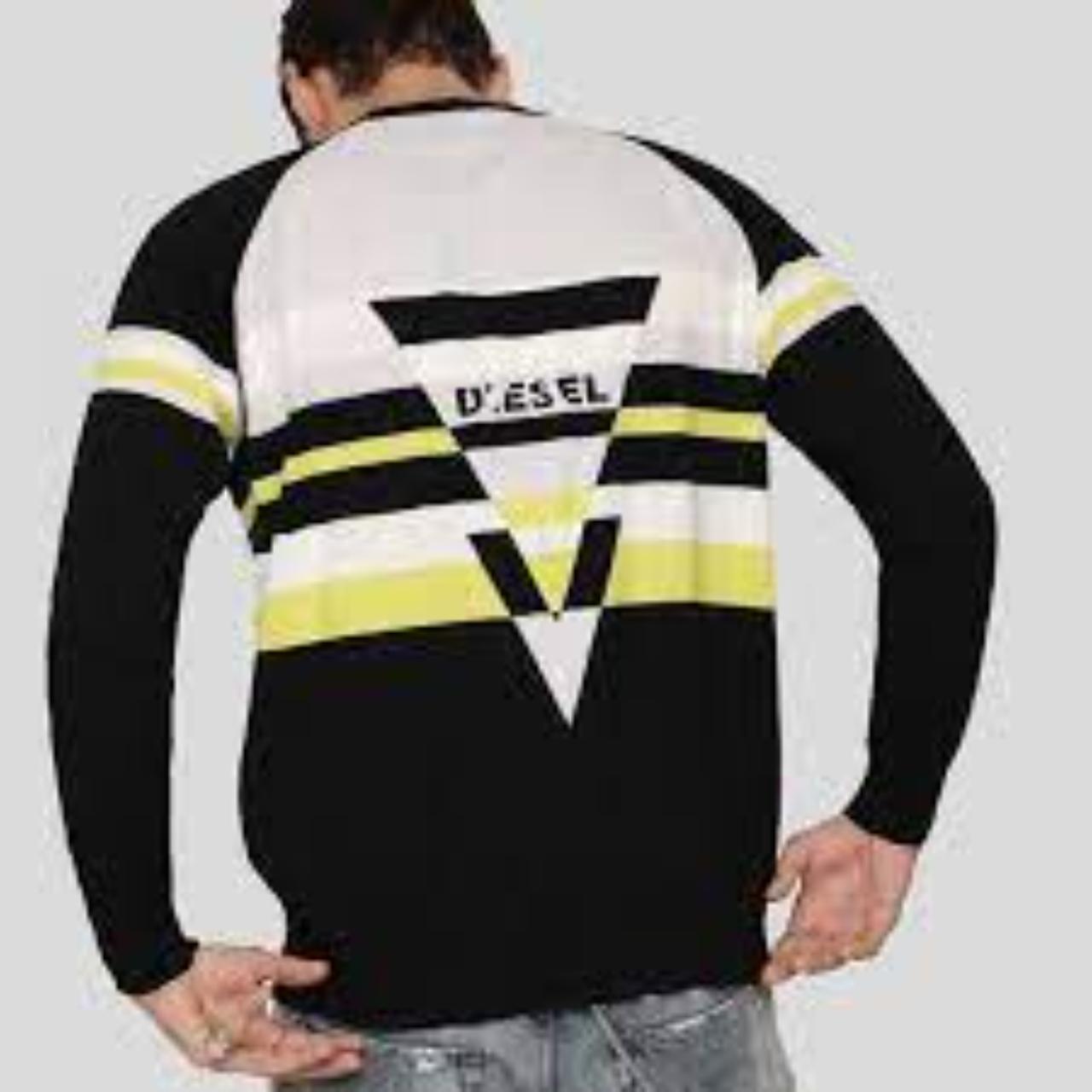 Diesel yellow and hot sale black jumper