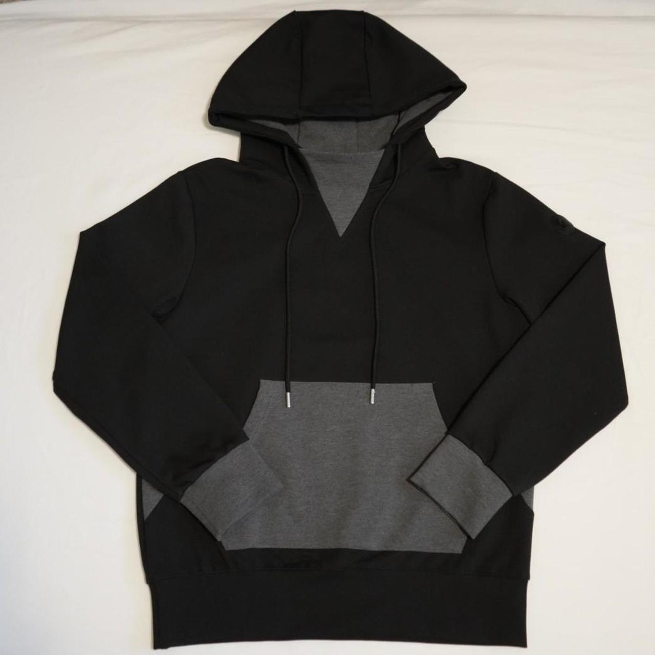 Mens thick black on sale hoodie