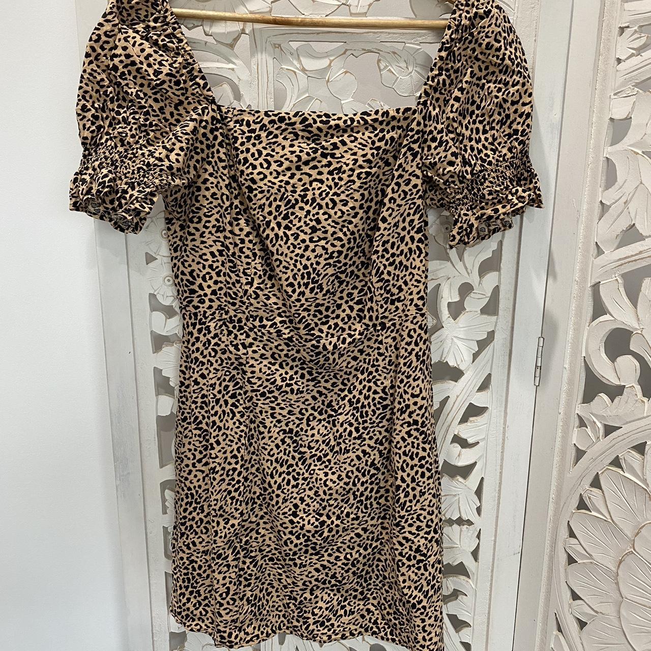 Glassons leopard outlet dress