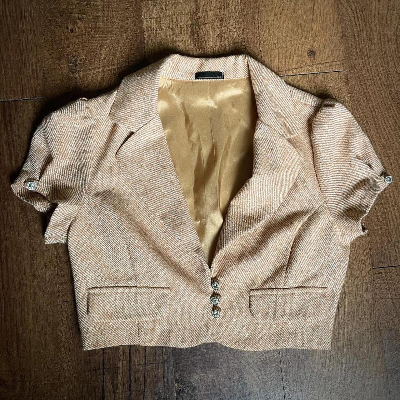 Cropped blazer jacket from Forever Puff Depop - Main Image