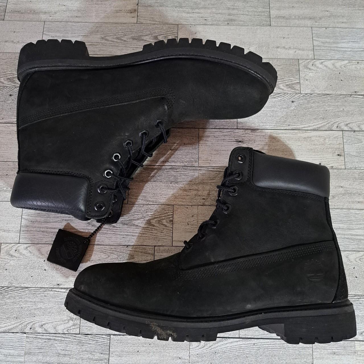 timberland duck boots black