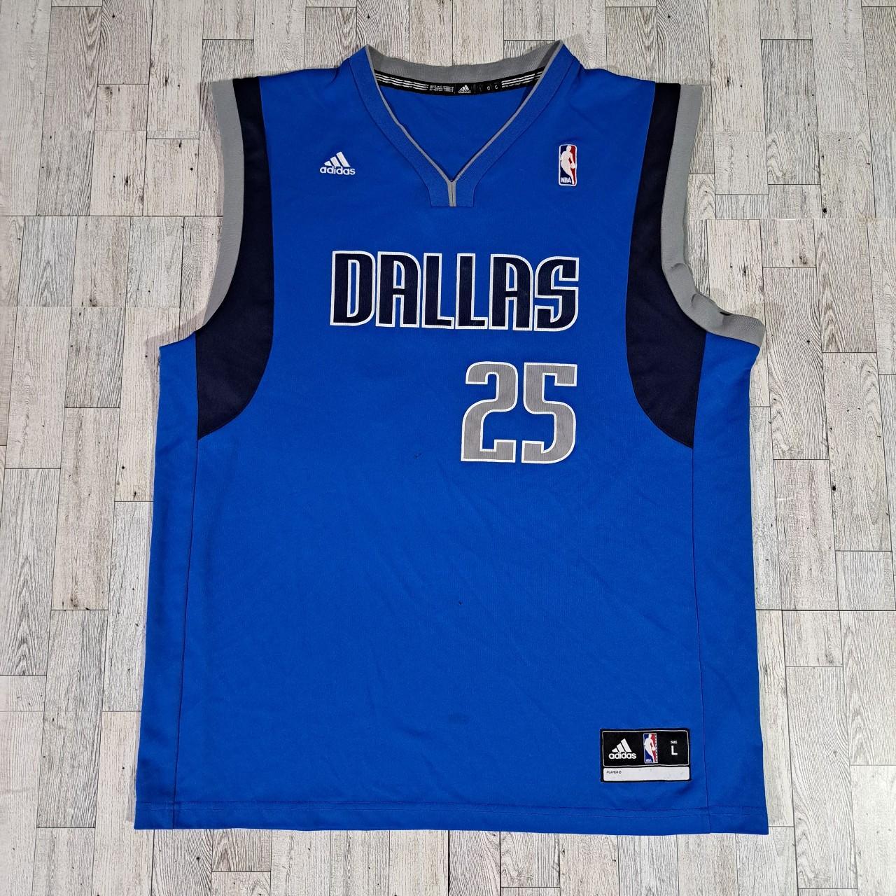 Men's Dallas Mavericks Parsons #25 Jersey Blue and - Depop