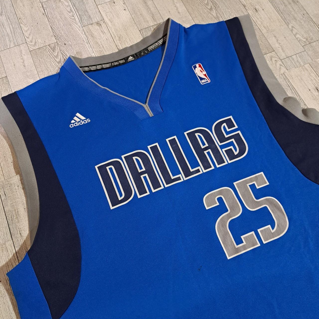 Men's Dallas Mavericks Parsons #25 Jersey Blue and - Depop