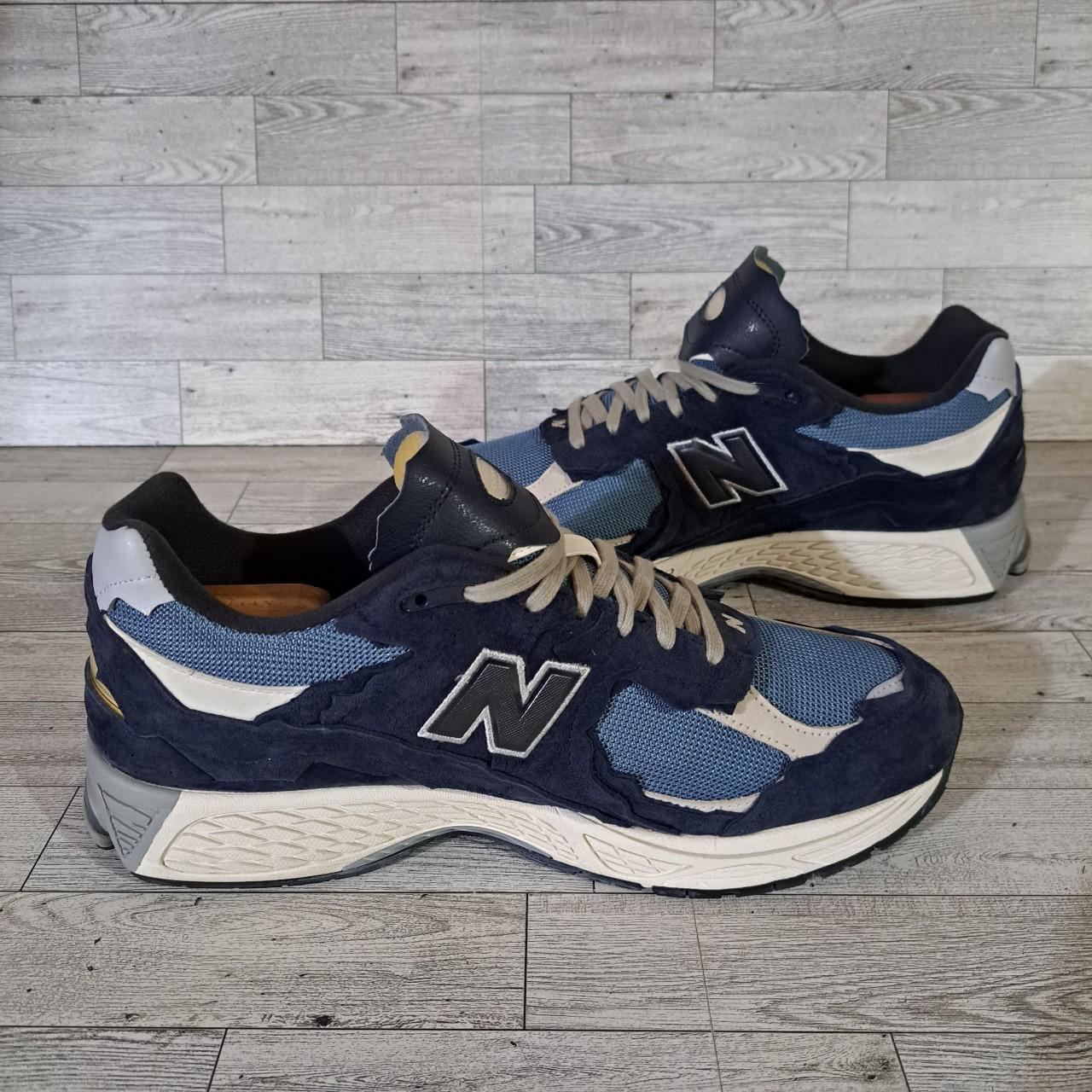 Men's New Balance 2002R Protection Pack Dark Navy... - Depop