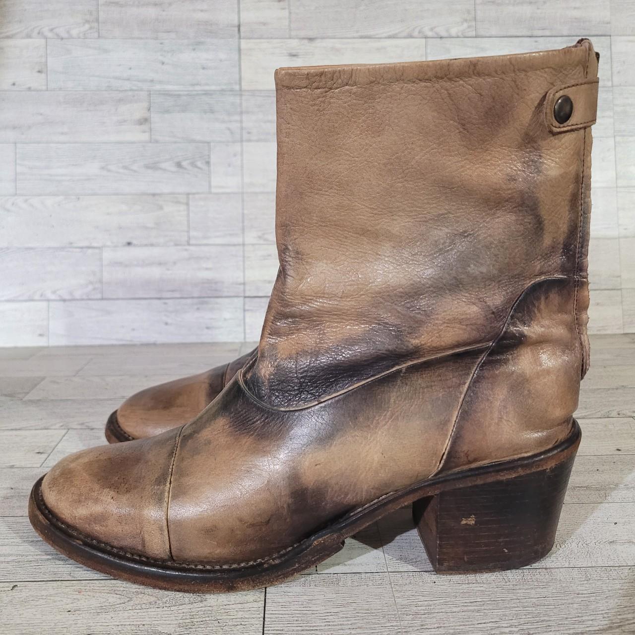 used biker boots