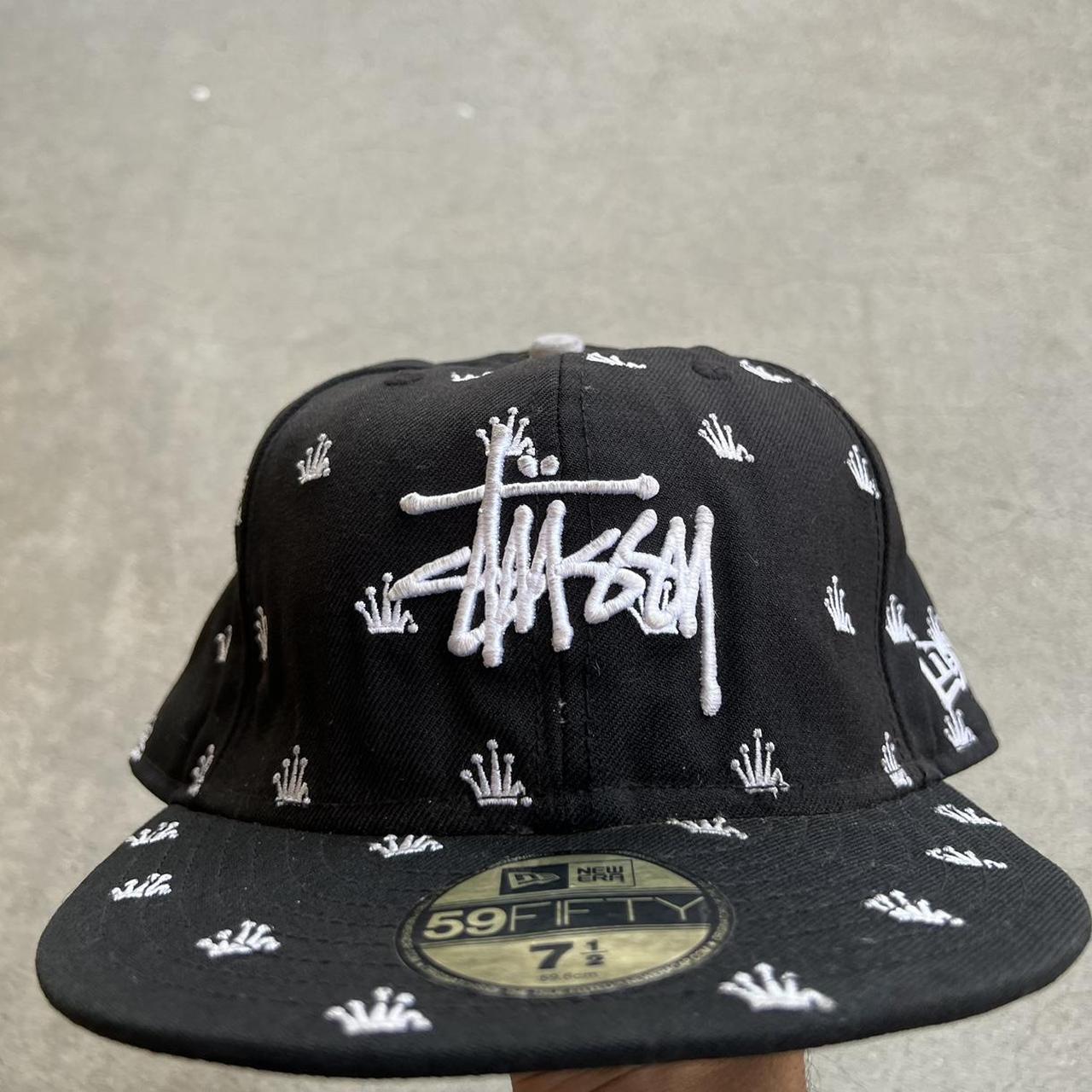 STUSSY New Era 59Fifty Fitted Hat Cap Men's Size 7... - Depop