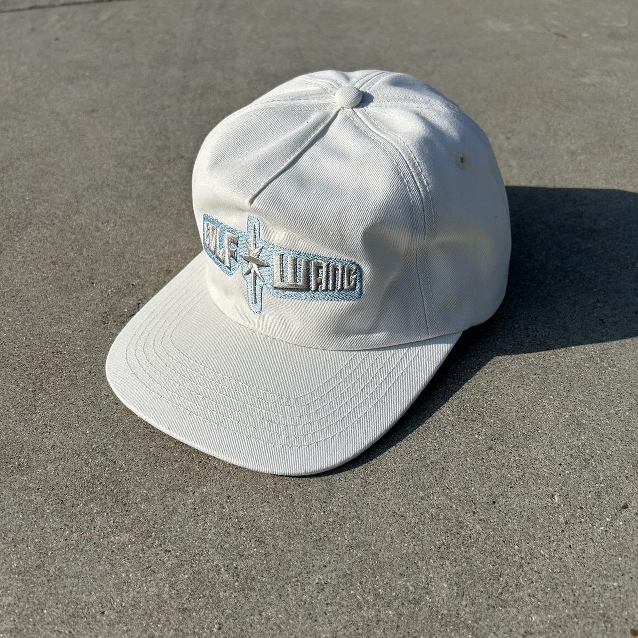 Golf Wang Men's White Hat | Depop