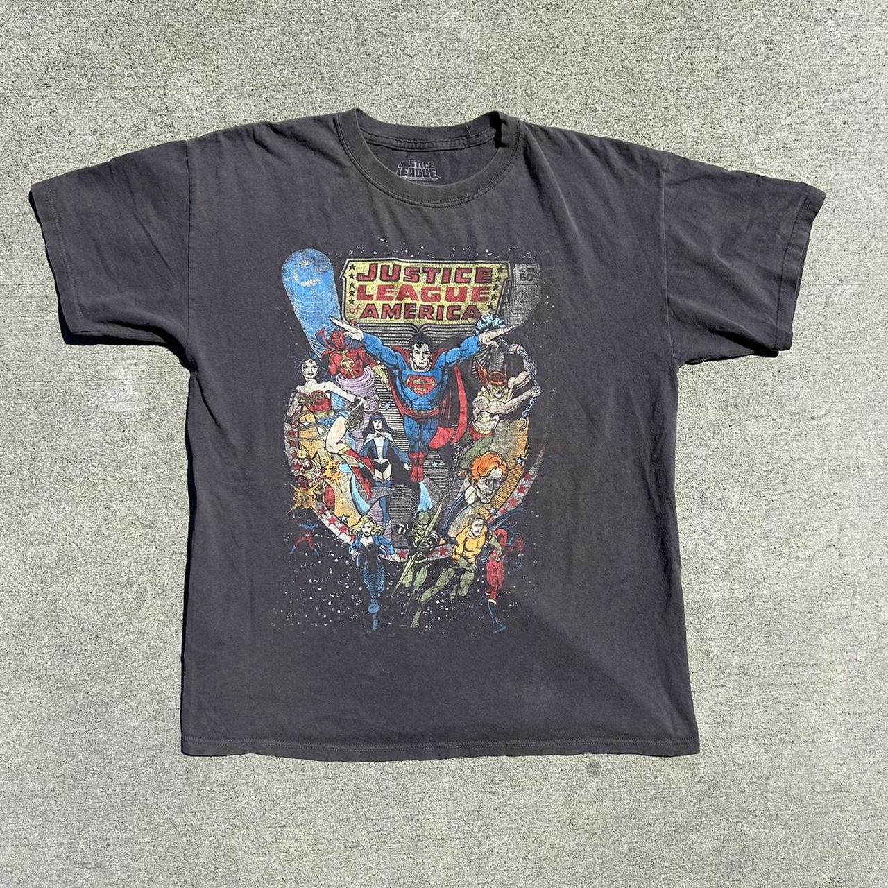 Vintage Justice League Tee, - Size L, - Condition...