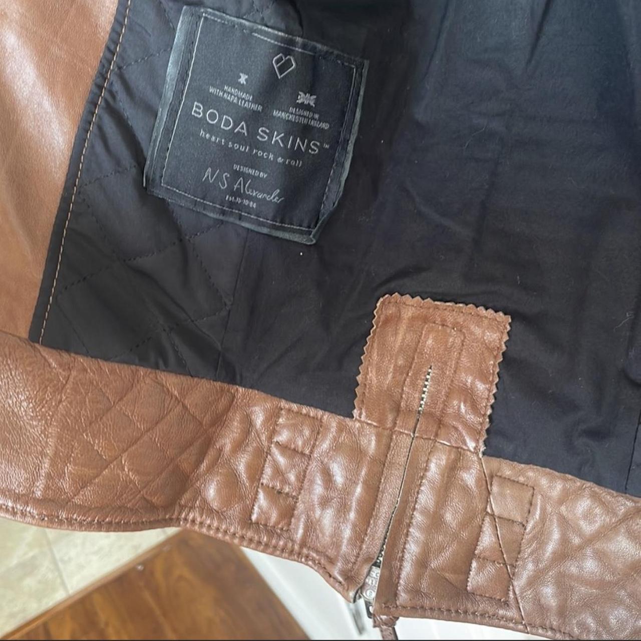 Boda Skins Women's Tan Jacket (7)