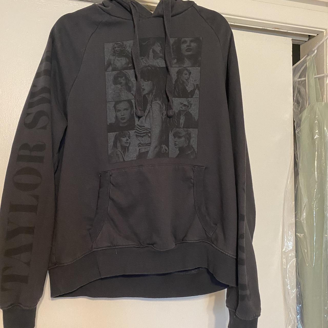 Black hoodie taylor swift eras tour merch Size... - Depop