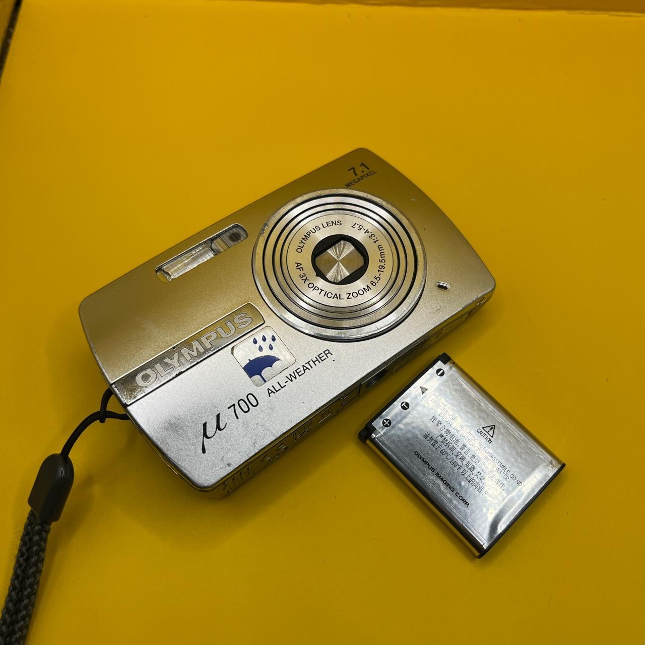 Olympus mju 700 digital camera Silver 7mp... Depop