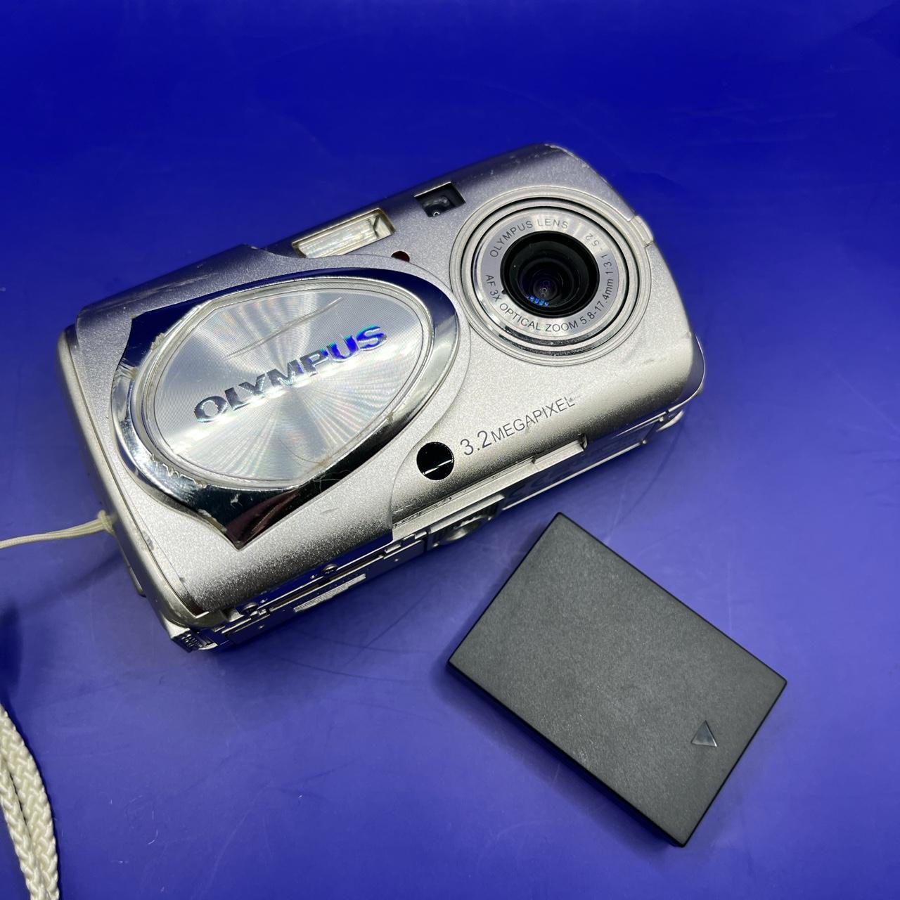 Olympus Mju 300 Digital Camera Silver 3 2mp Depop