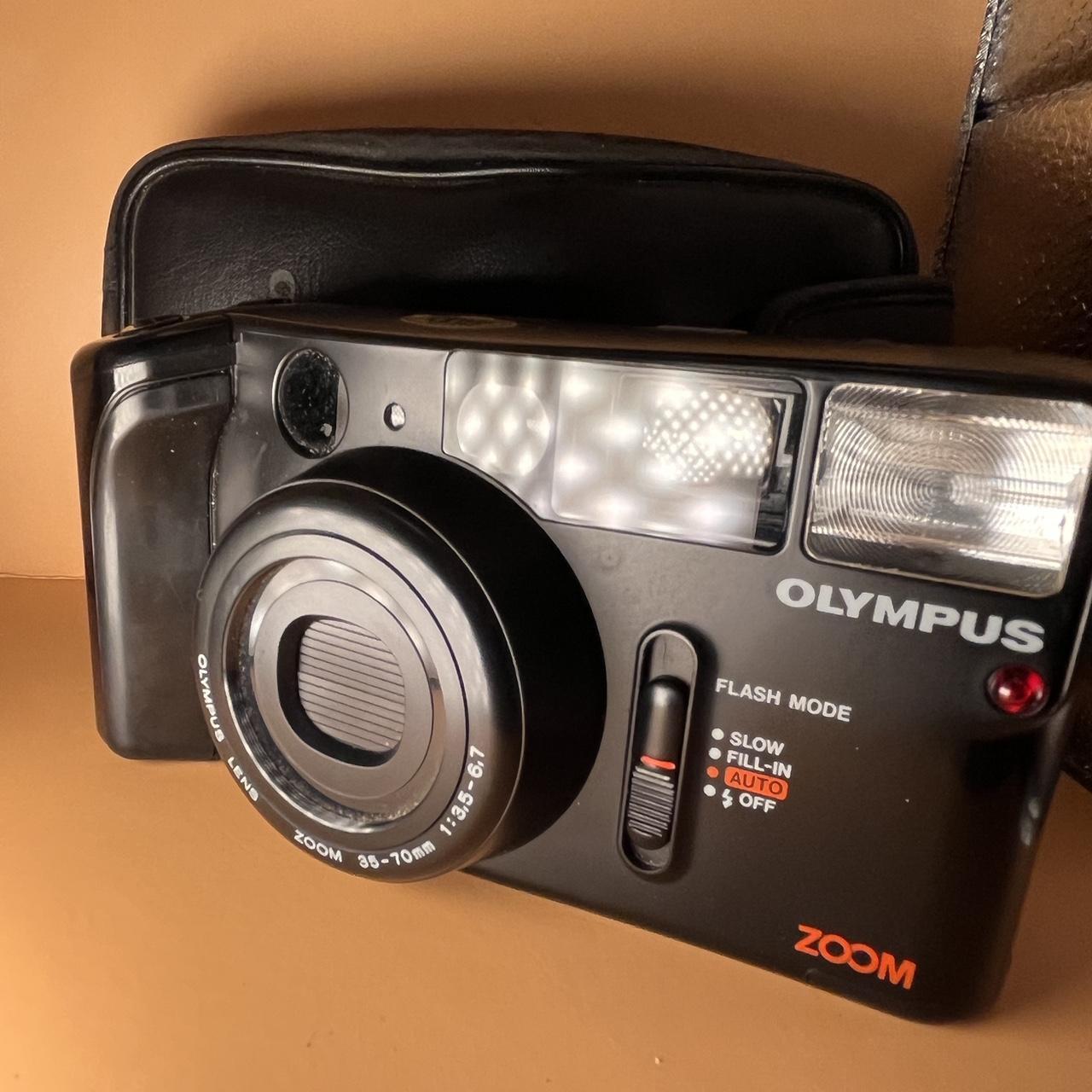 Olympus az1 zoom vintage 35mm camera Tested and... Depop