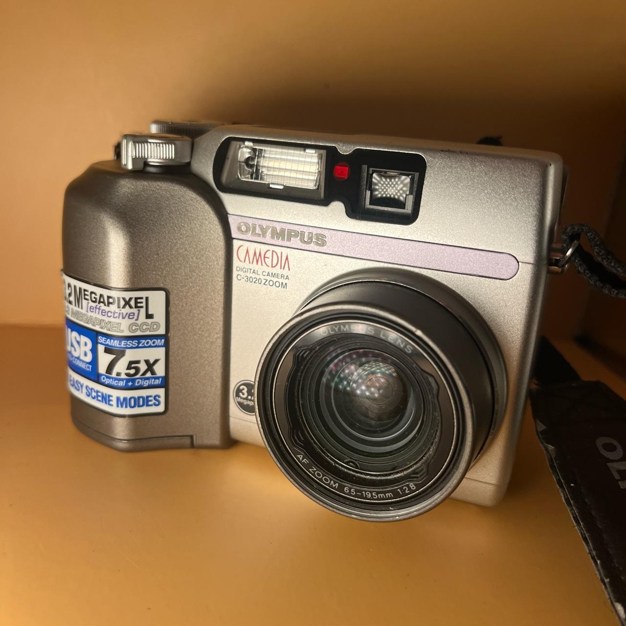 Amazing Olympus camedia c3020 zoom vintage digital... Depop
