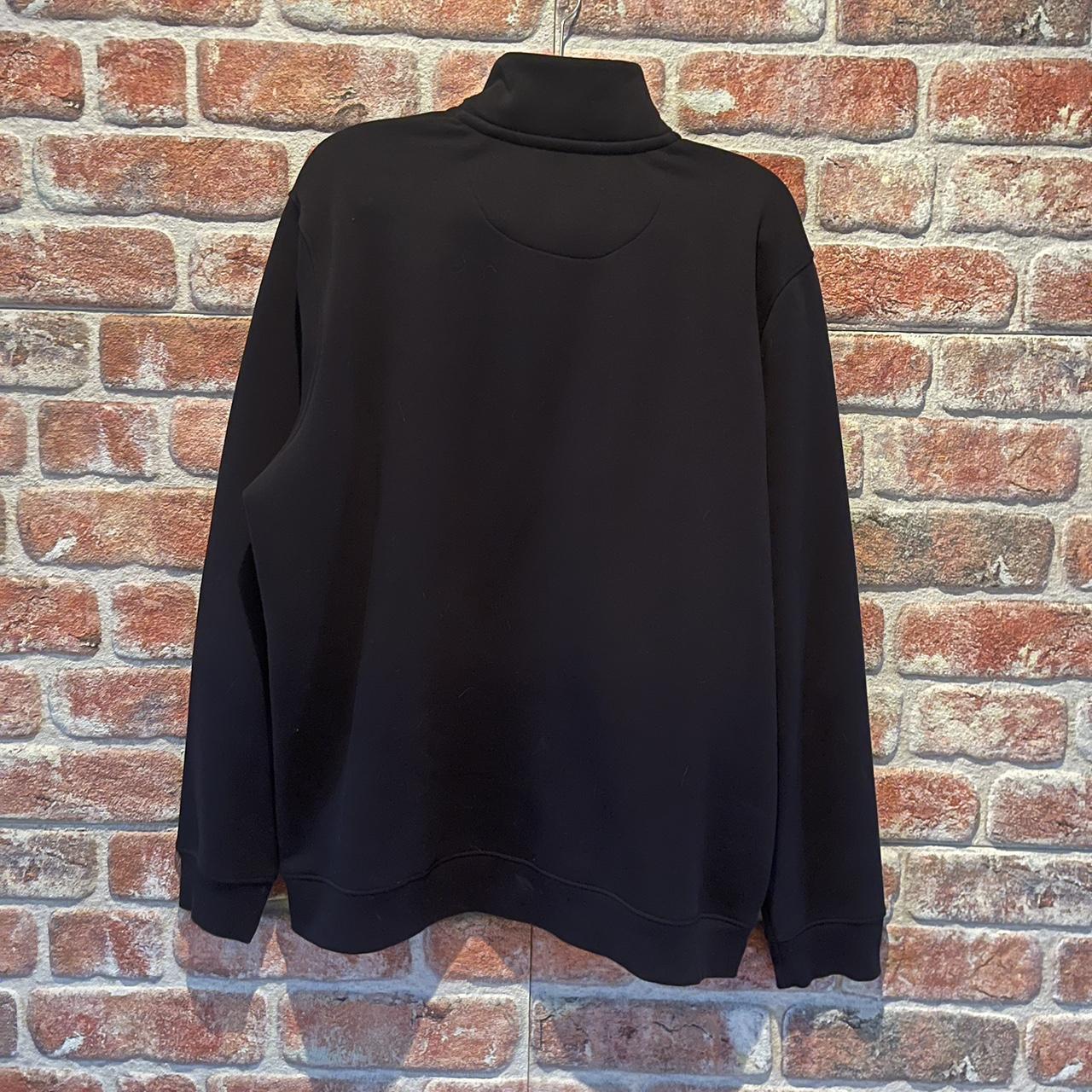 Matalan Men's Navy and Blue Jumper Depop