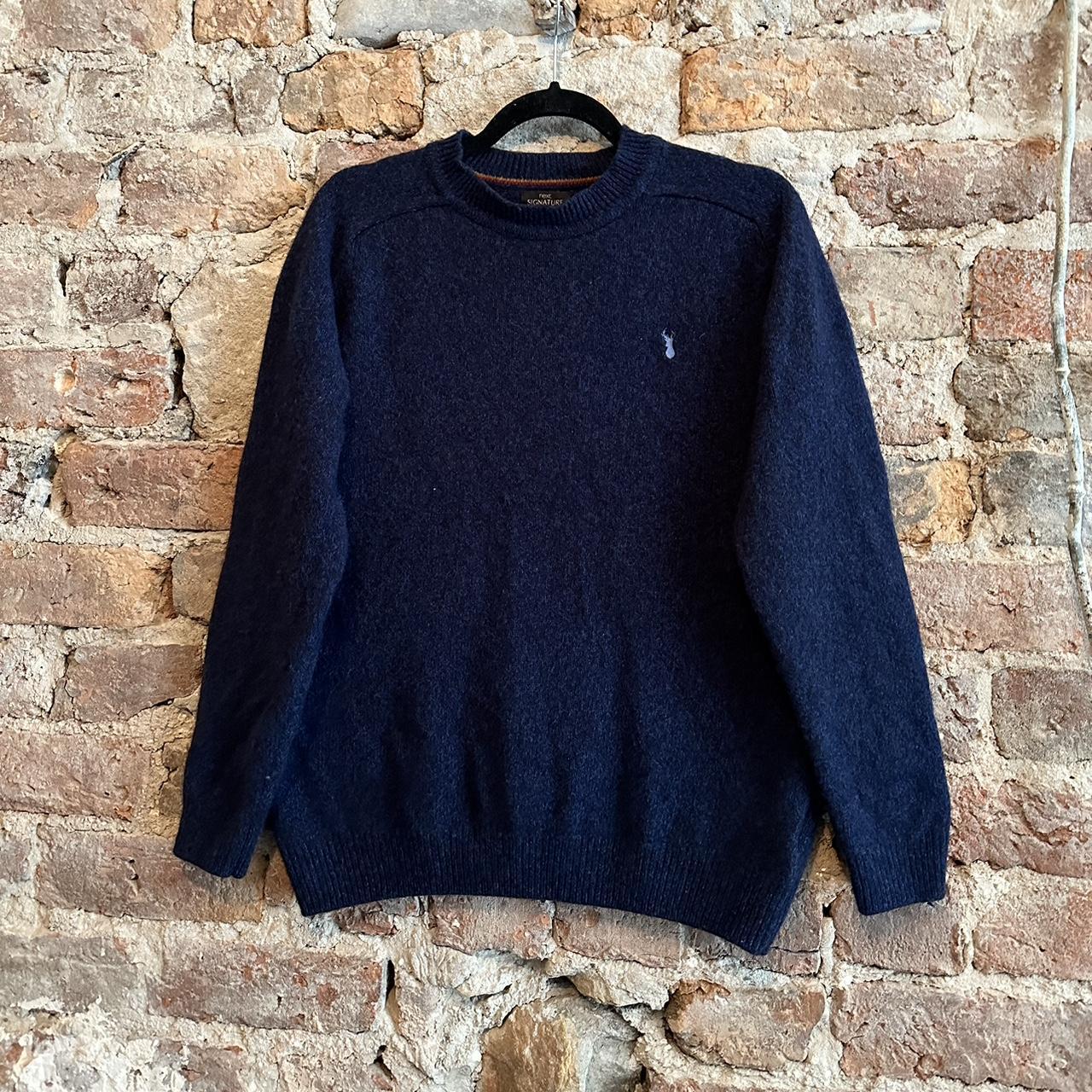 Next Men's Blue Jumper | Depop