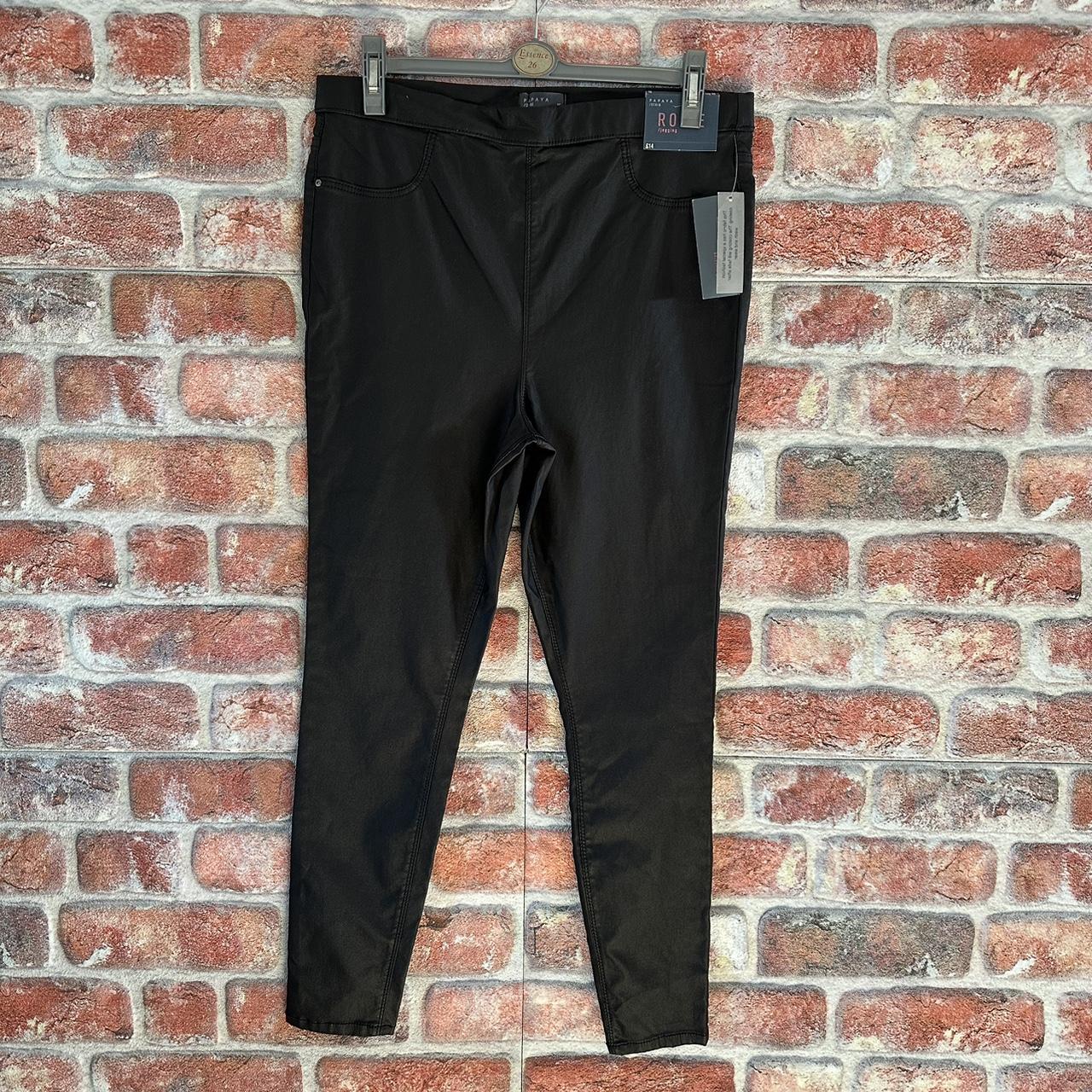 Papaya Women's Black Jeans Depop