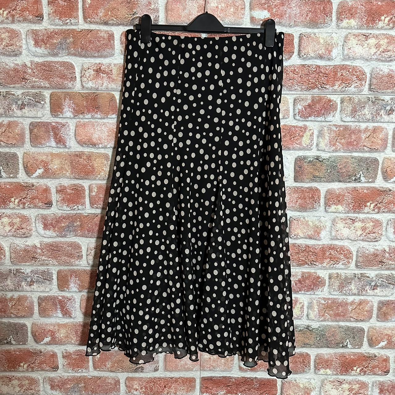 Polka dot skirt top size 16