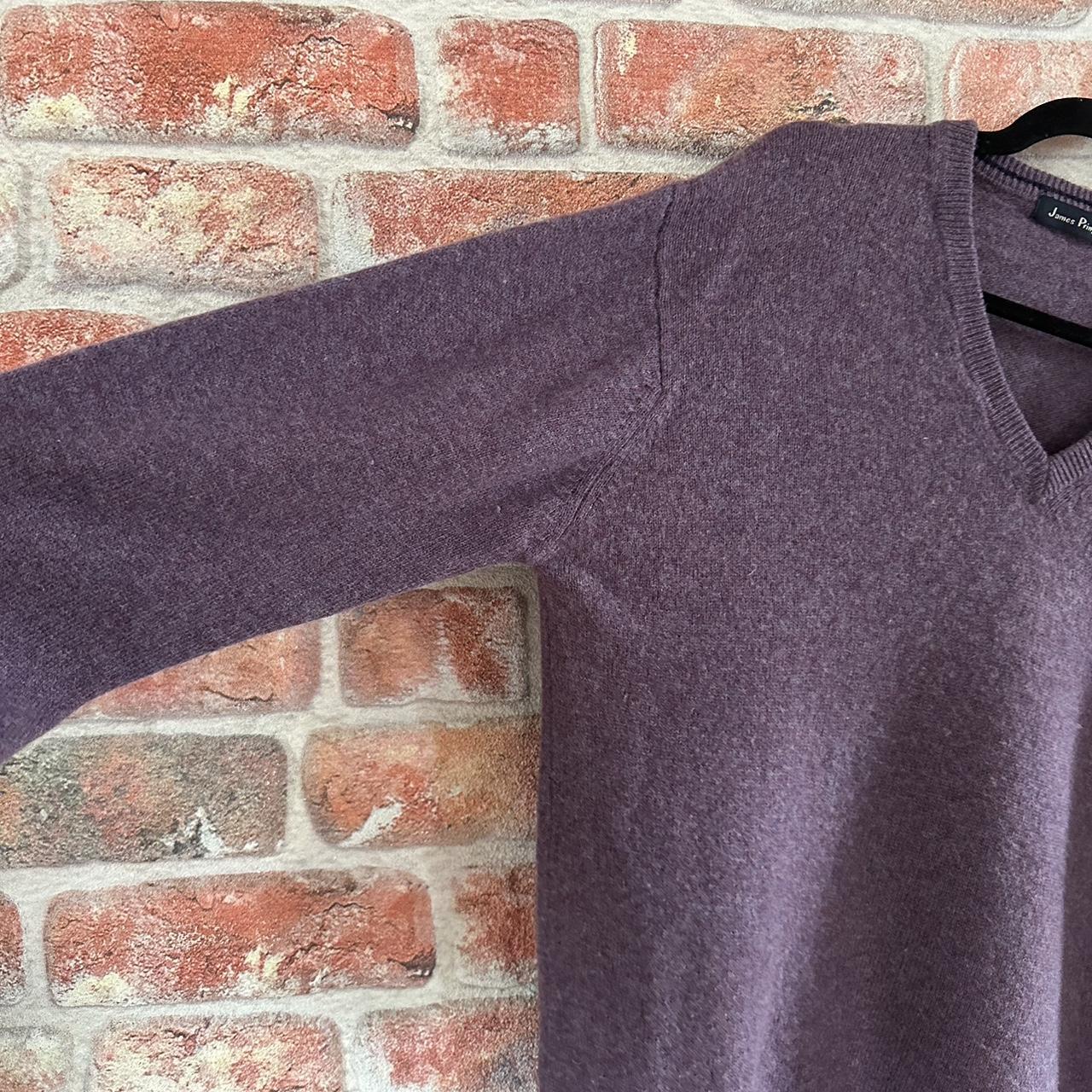 Purple Sweater James Pringle Mens Jumpers James Pringle Mens Long