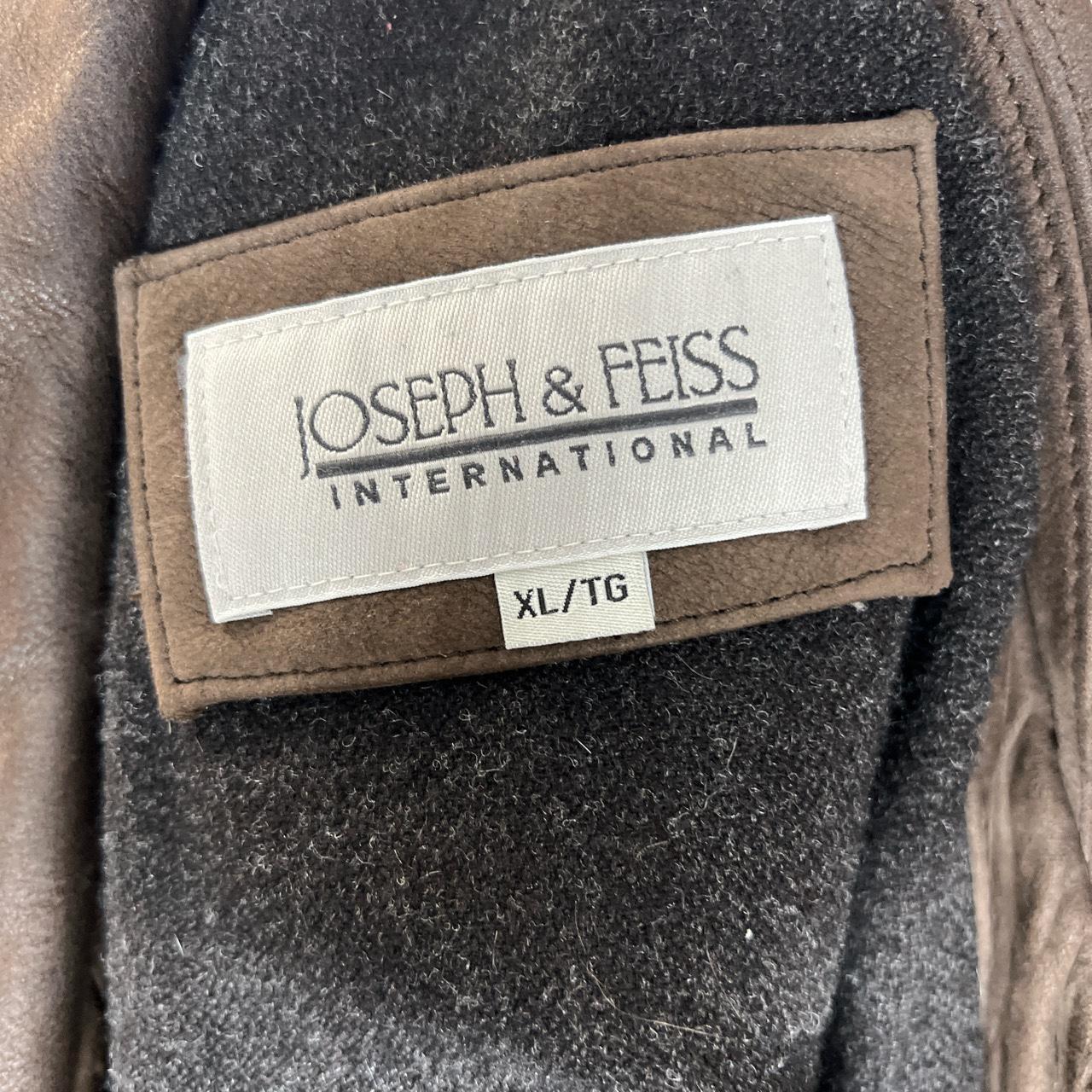 joseph feiss leather jacket