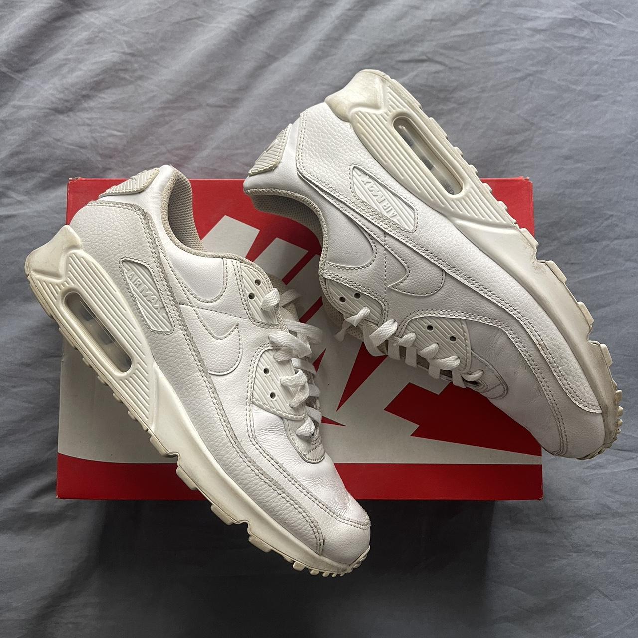 witte nike airmax 90