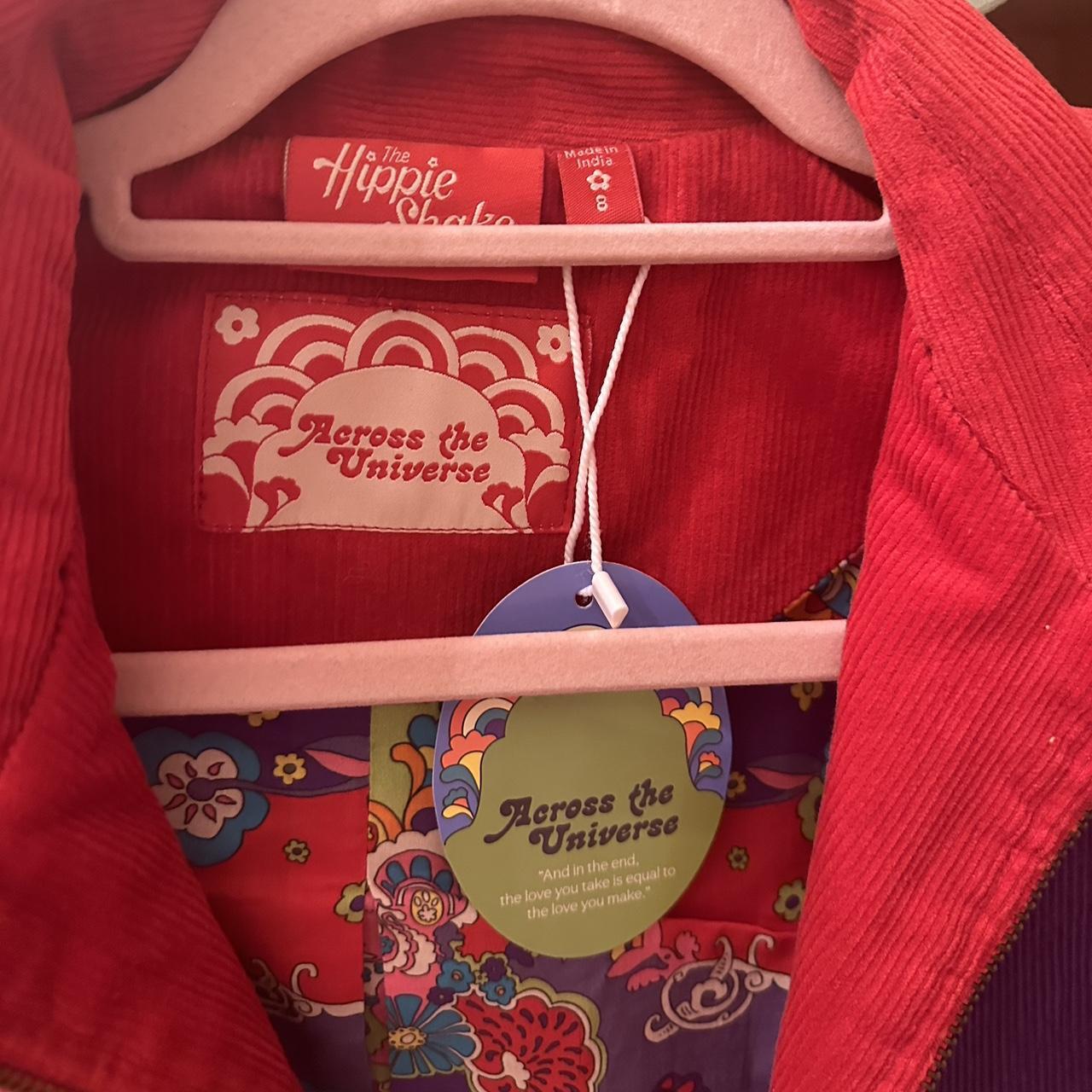 The hippie shake patchwork set jacket skirt and... Depop