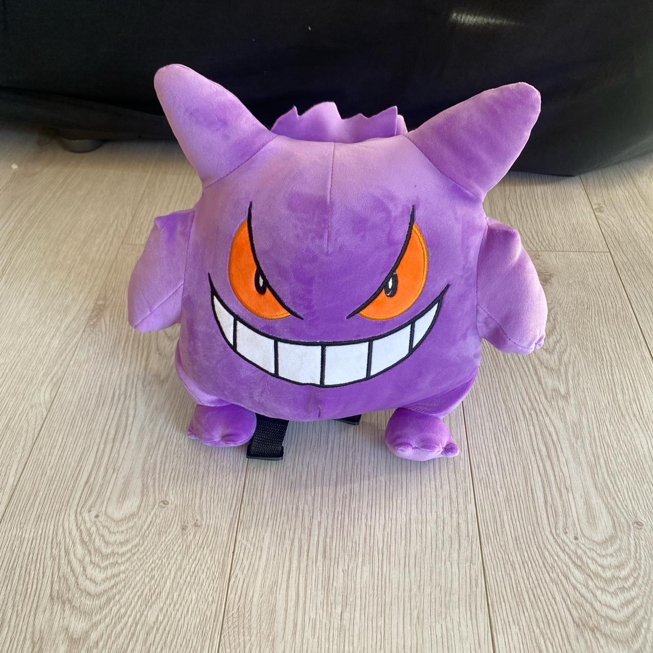 Pokemon Purple Gengar Plush Mini Anime Handbag - Depop