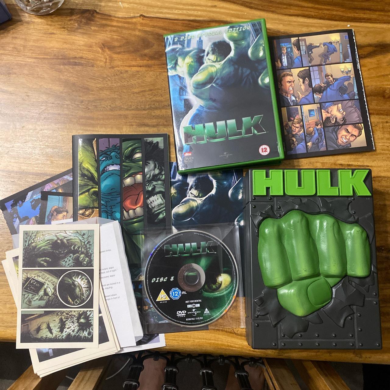 Limited edition Incredible Hulk boxset with the... - Depop