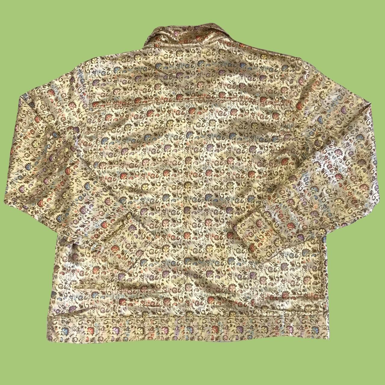 Women's Gold Jacket Depop