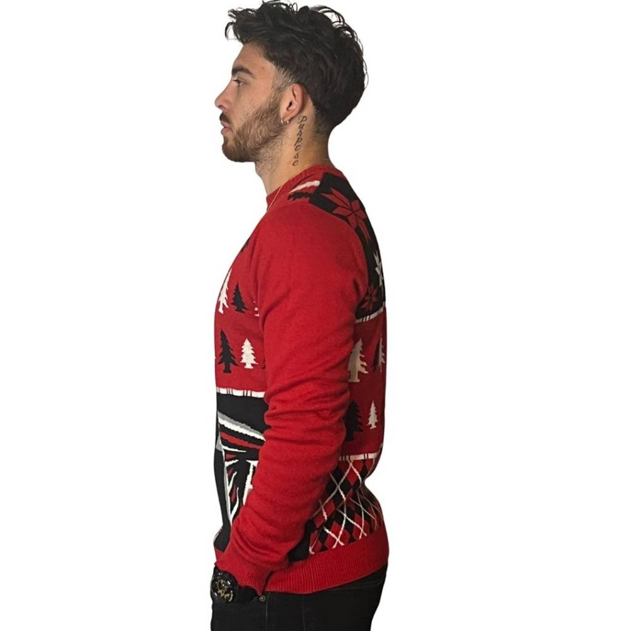 NFL Mens White Atlanta Falcons Long Sleeve Pullover Football