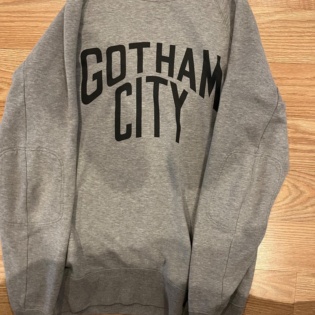 Gotham City Number Nine Grey Sweatshirt size 2 fits... - Depop
