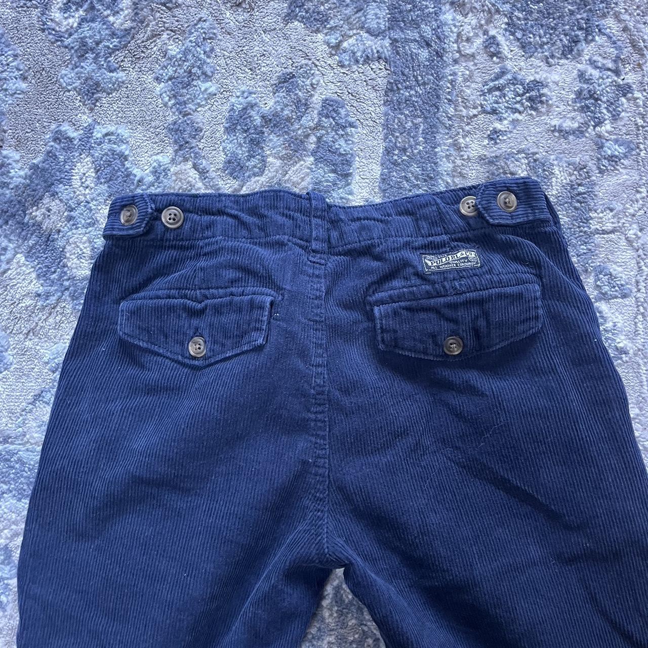 Favorite vintage cords! Polo Ralph Lauren navy blue... - Depop