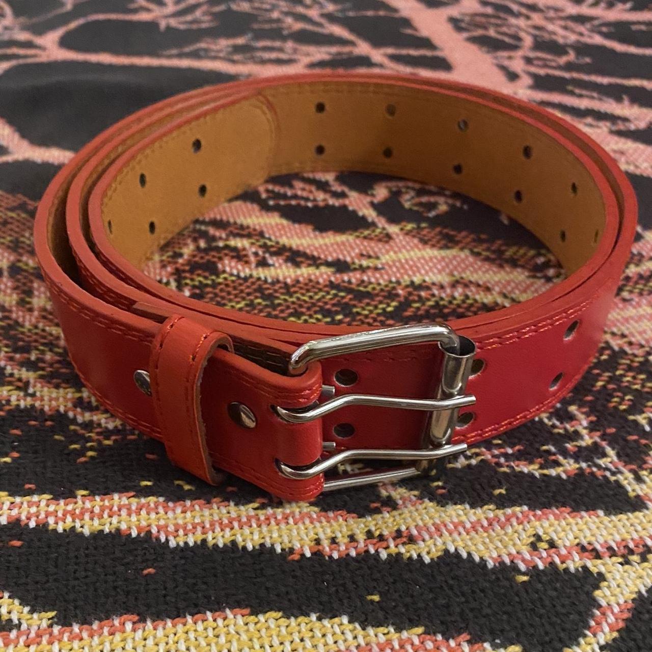 XL long red belt ️ ️ ️brand new, no flaws #red #belt... - Depop