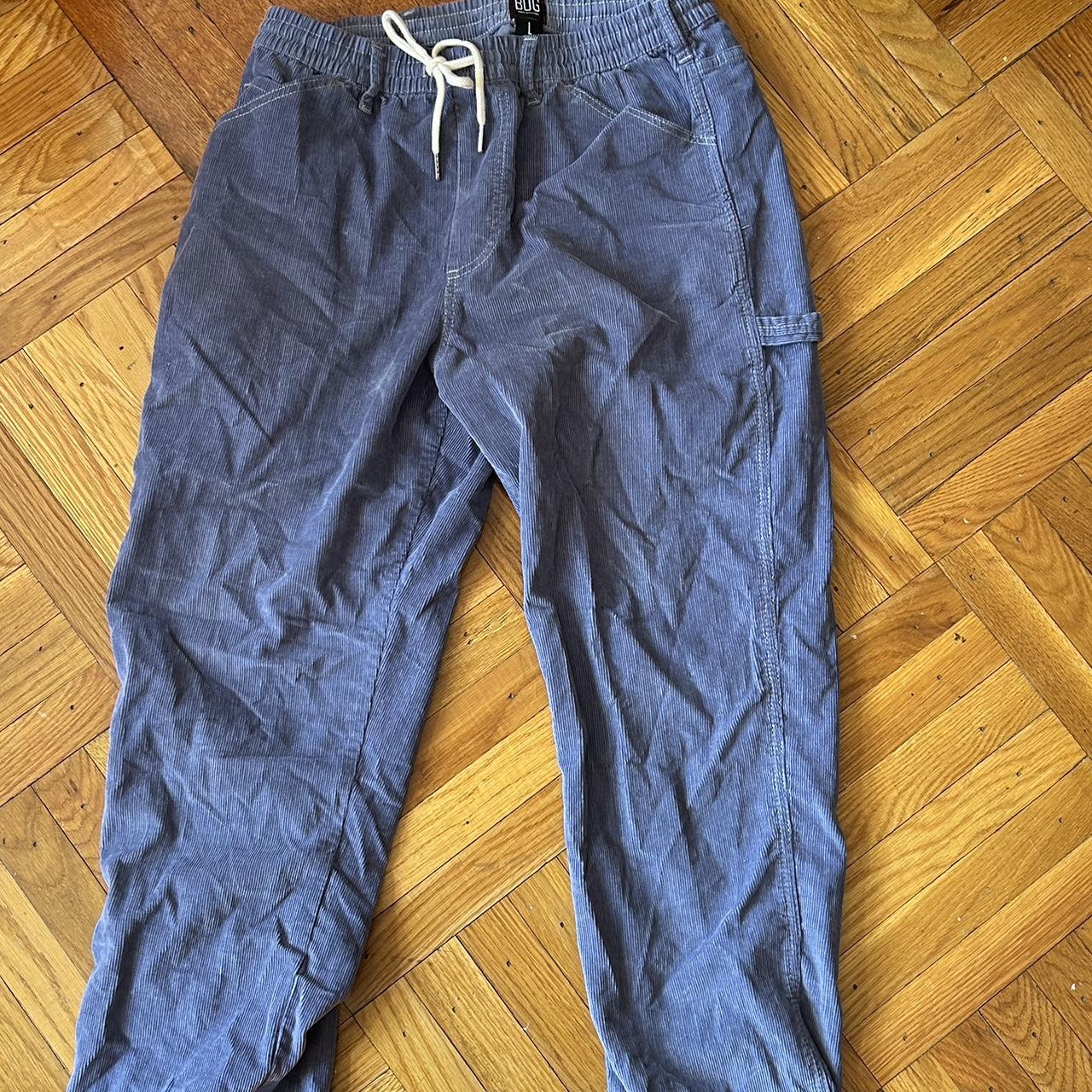 Urban Outfitters Men's Blue Trousers | Depop