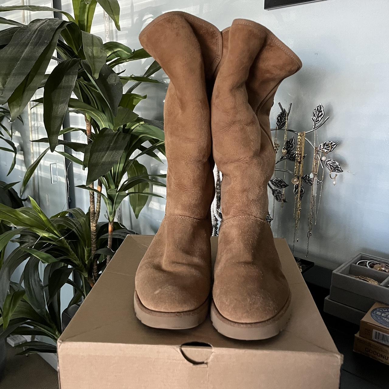 Ugg aime women s slim wedge classic tall boot size 9