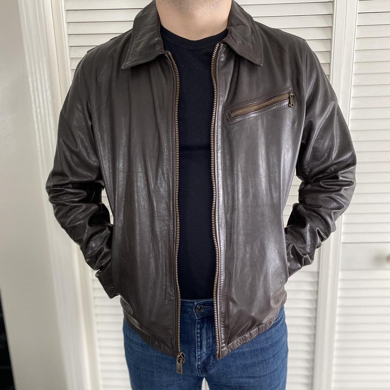 Wilson’s Leather Men's Brown Jacket (2)