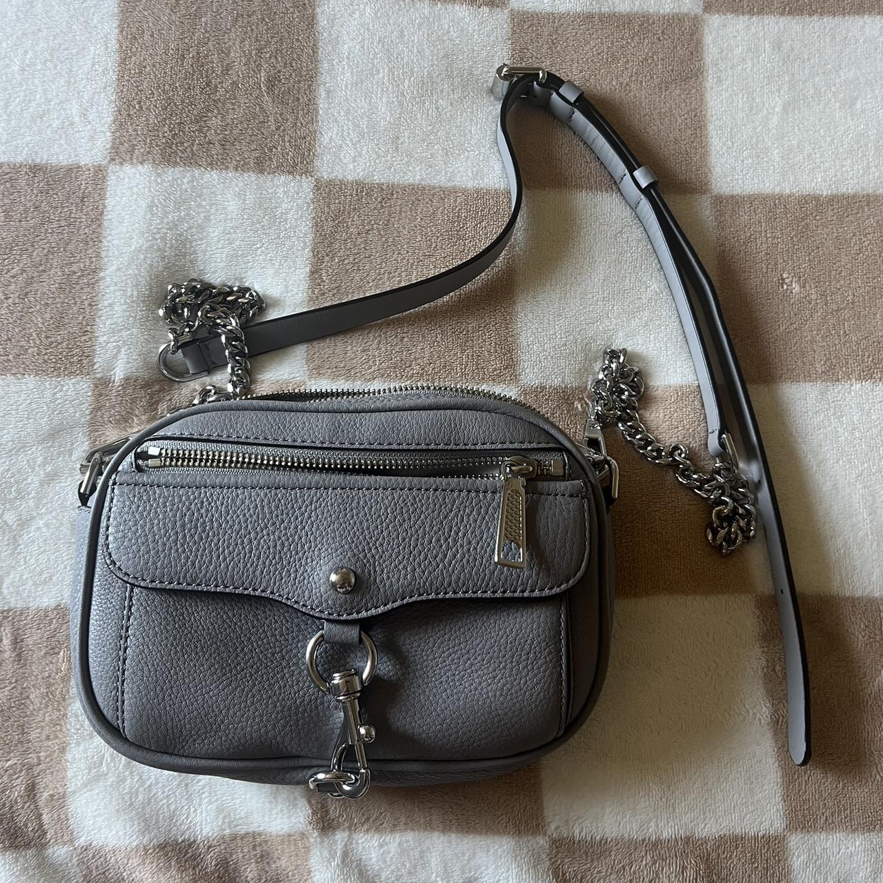 Rebecca minkoff grey online crossbody