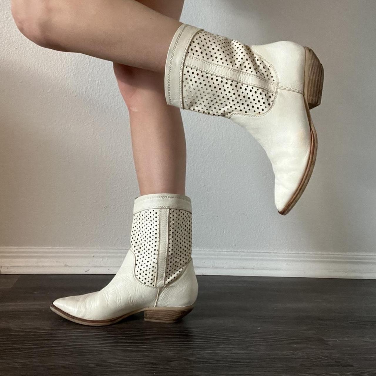 dolce vita white boots