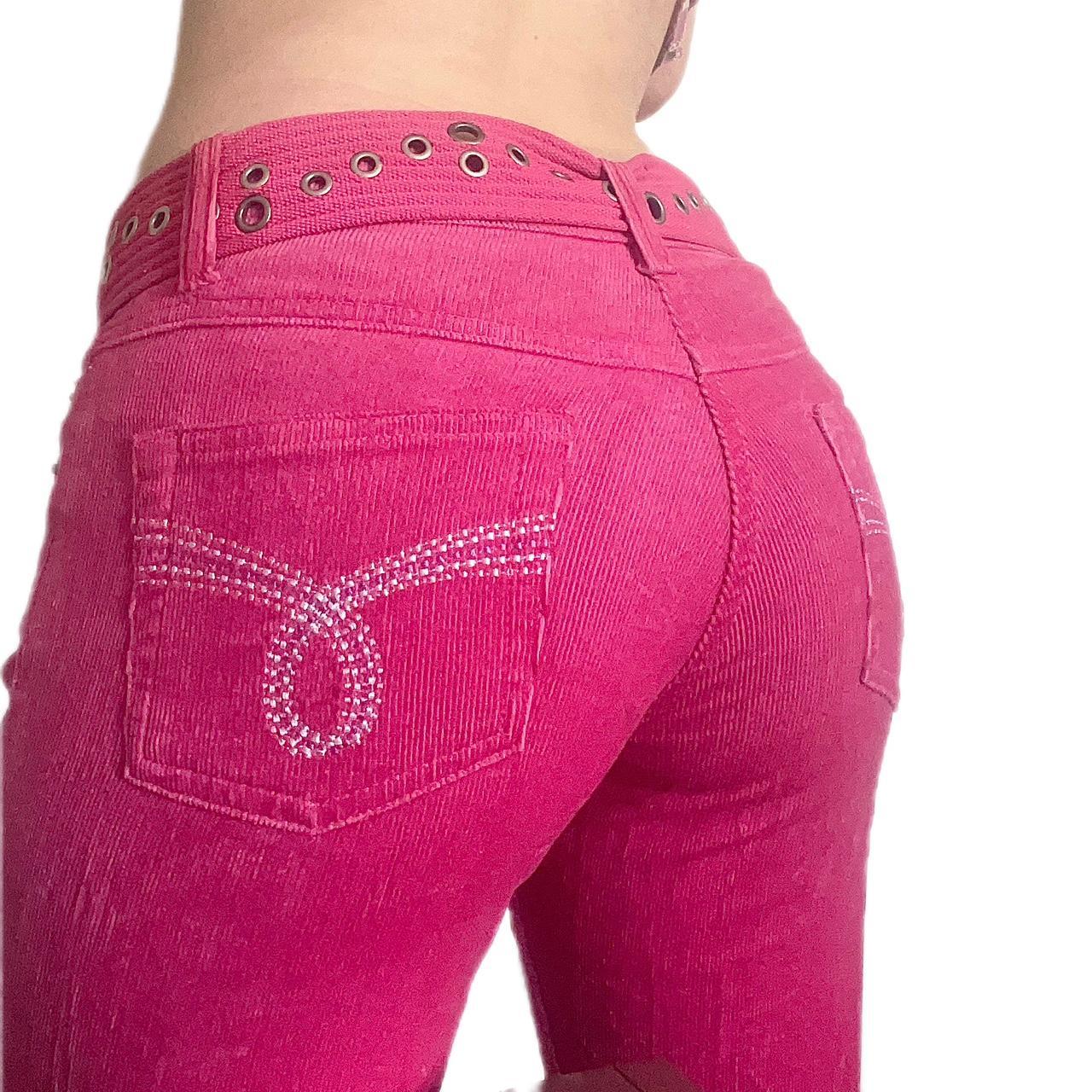 Vanilla Star Women's Pink Jeans Depop