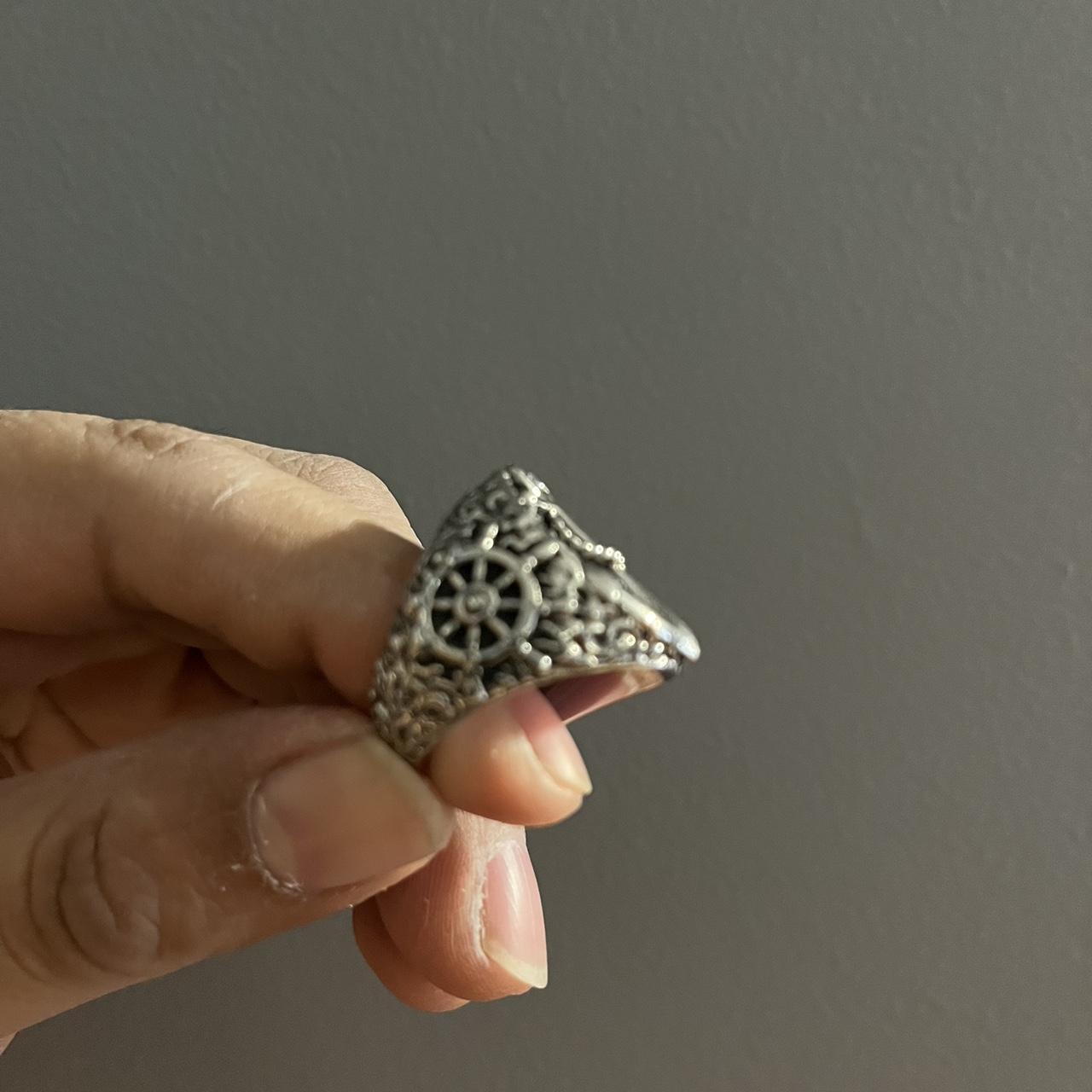 Clocks and colours anchor ring size 9.5 Depop