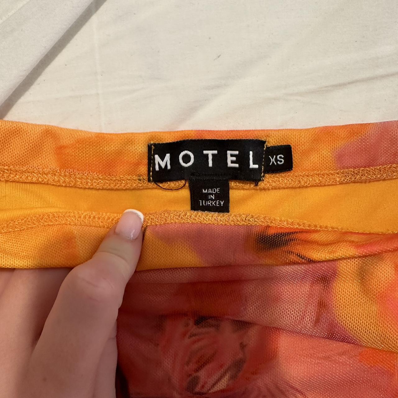 Motel rocks flower mini skirt sold out!! perfect for... Depop