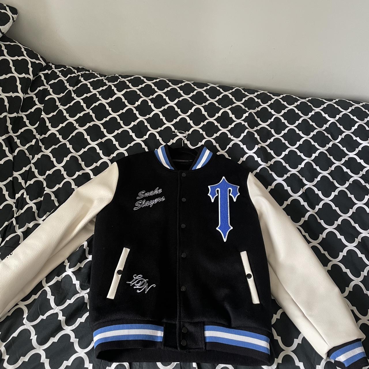 Trapstar snake slayers varsity jacket MEDIUM Unworn,... Depop