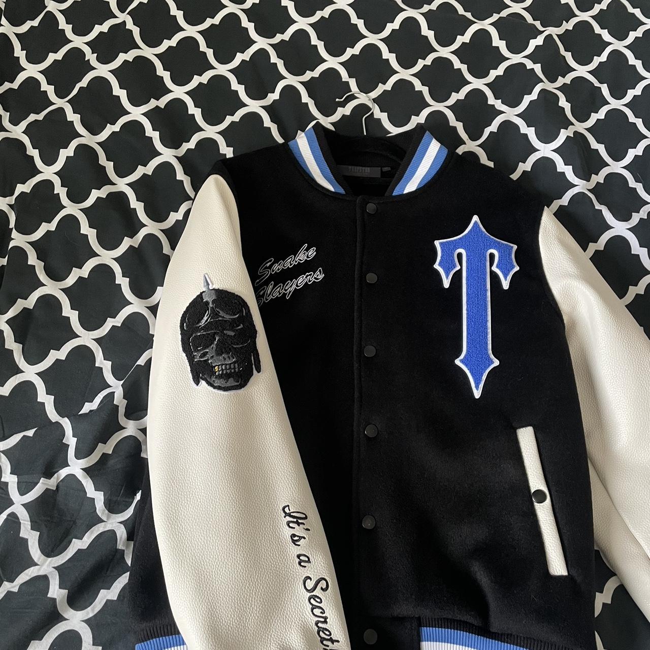 Trapstar snake slayers varsity jacket MEDIUM Unworn,... Depop