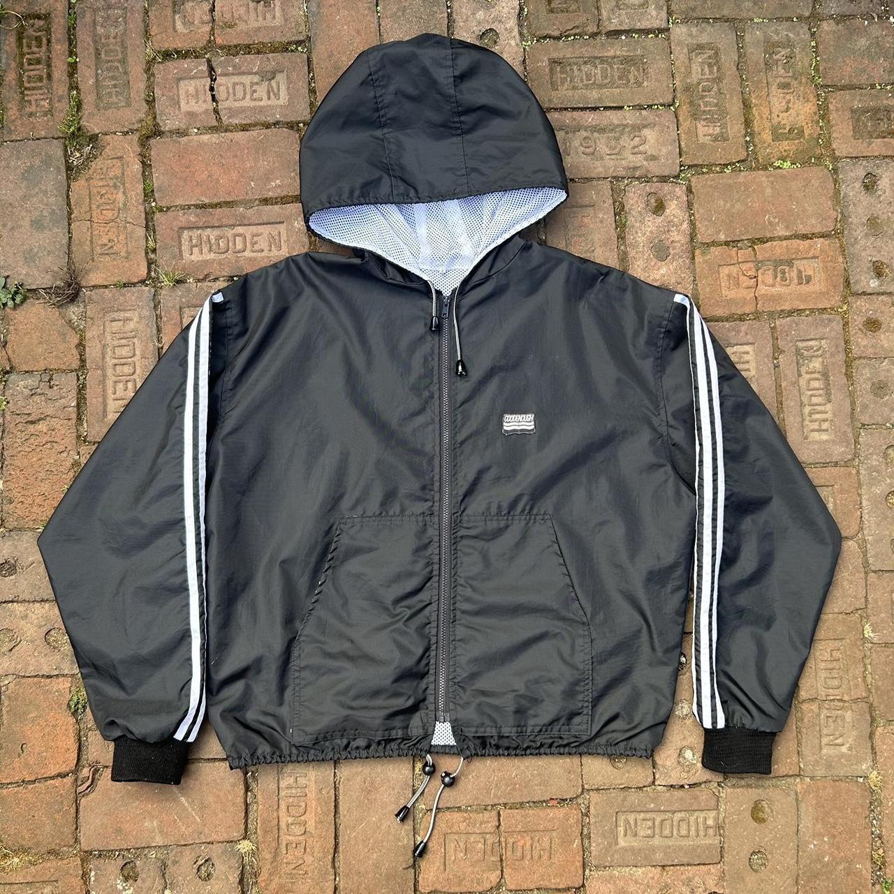 GoodEnough Oversized 3 Stripe Nylon Jacket, Old...