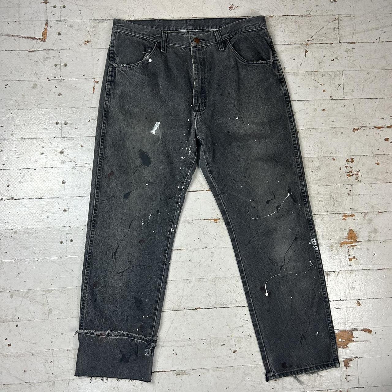 Vintage 80s 90s Rustler Grunge Painter Denim -fits... - Depop