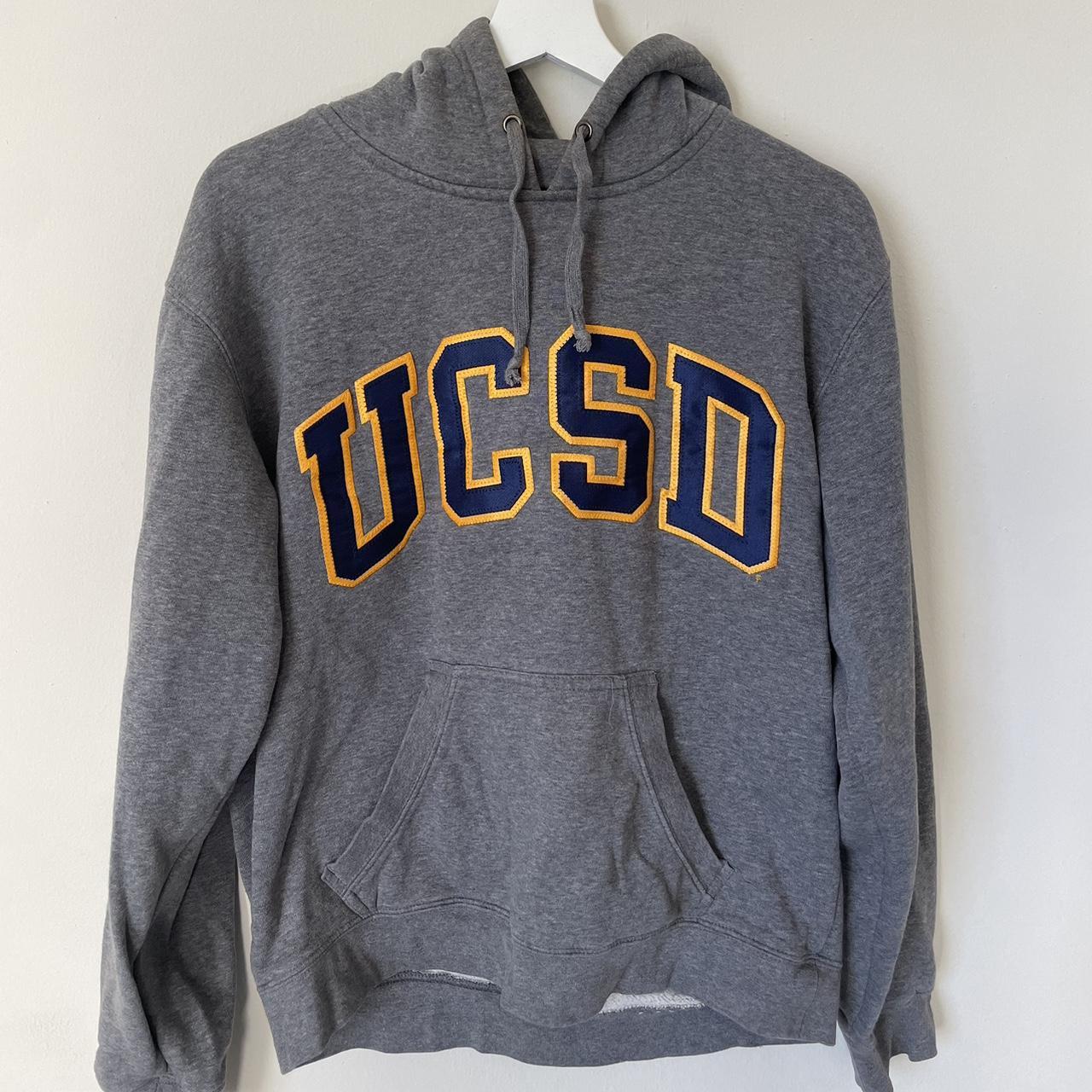 UCSD patch logo hoodie Perfect for the cold weather... - Depop