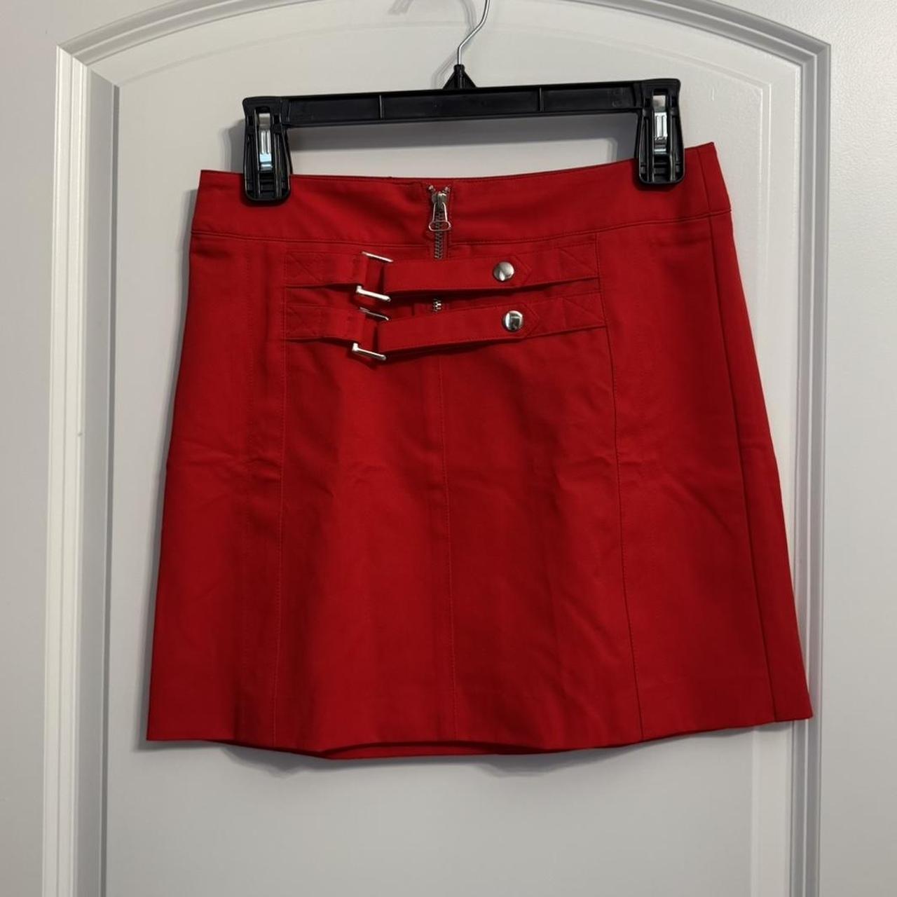 Cache Women's Skirt - Red - 0 – RED CACHÉ MINI SK… - image 1